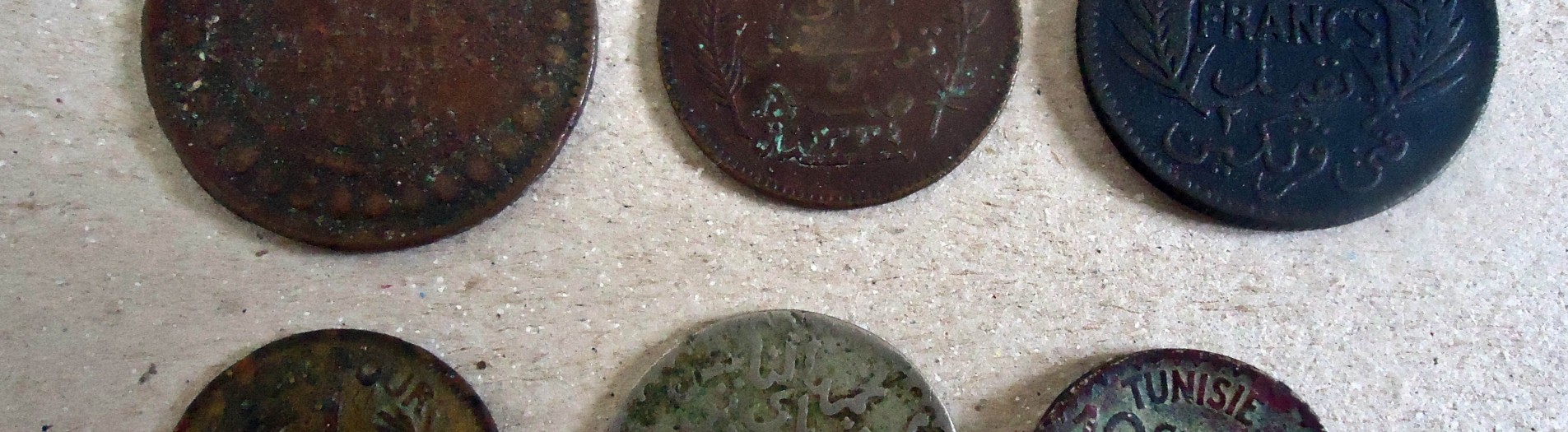 Les monnaies en Tunisie de 1574 et 1956