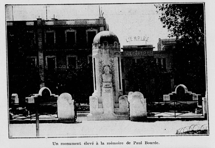 Le monument Paul Bourde à Sfax