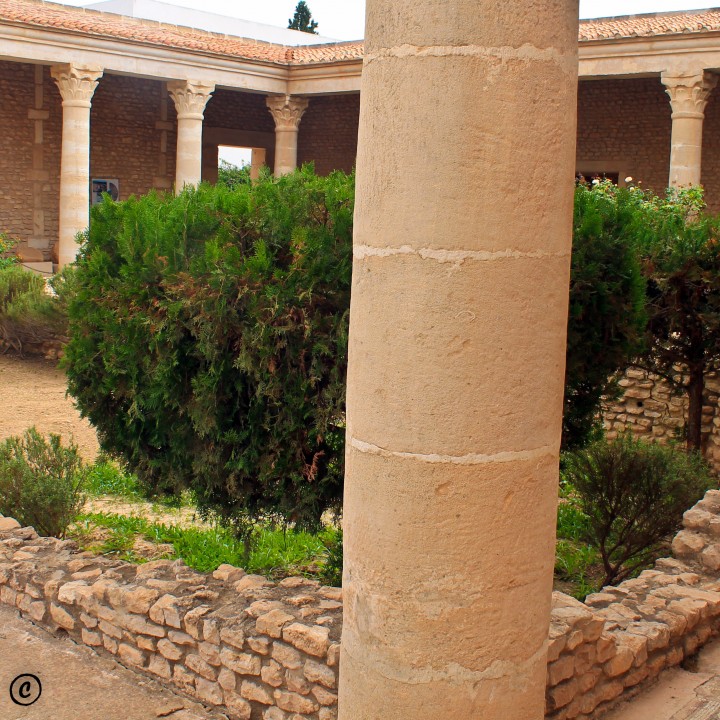 La maison d'Africa (une maison romaine reconstituée) à El Djem