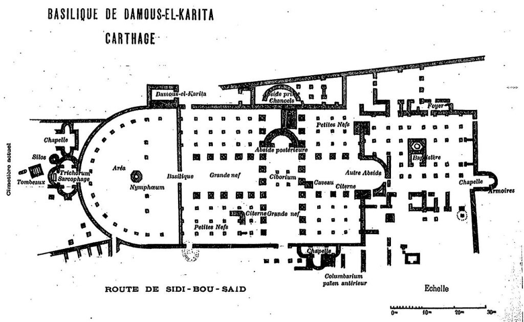Le plan de la basilique