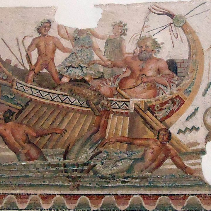 La mosaïque de Dionysos de Dougga