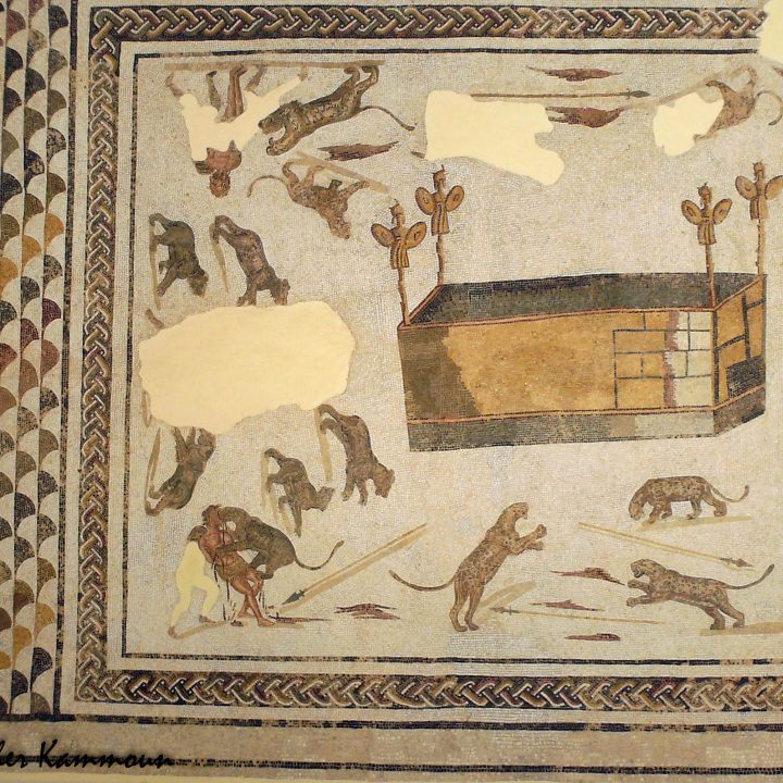 Les combats dans les amphithéâtres dans les mosaïques africaines de la période romaine en Tunisie