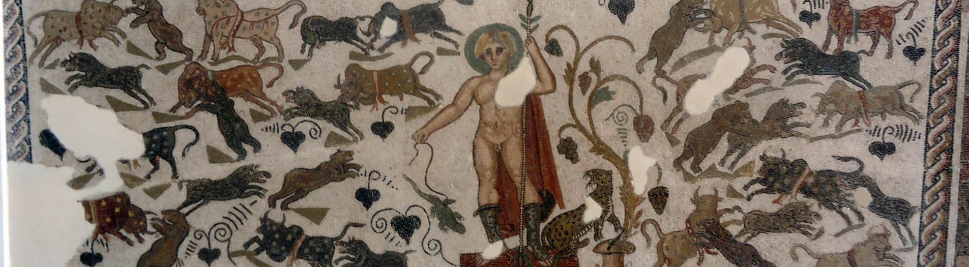La mosaïque de Dionysos et du Gecko d’el Jem