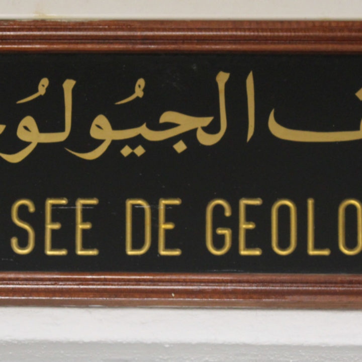 Le musée du service géologique de la Tunisie
